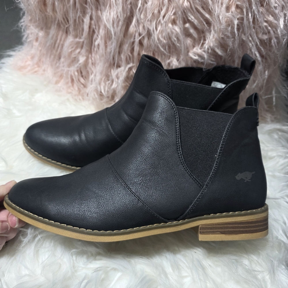 Rocket Dog Black Ankle Boots